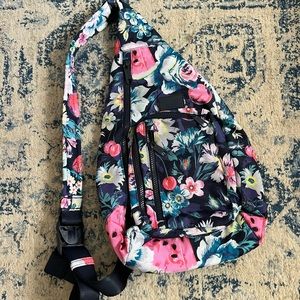Vera Bradley Recycled Lighten Up Sling backpack